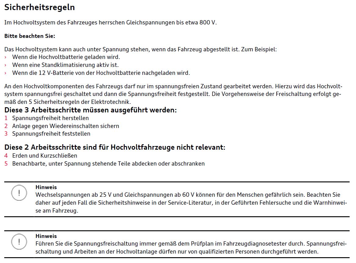 Quelle: Reparaturleitfaden VW